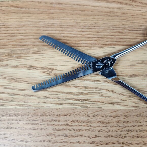 Sears Chrome 2072 Thinning Shears Germany 6.5 Inches Stainless Steel - Picture 6 of 6